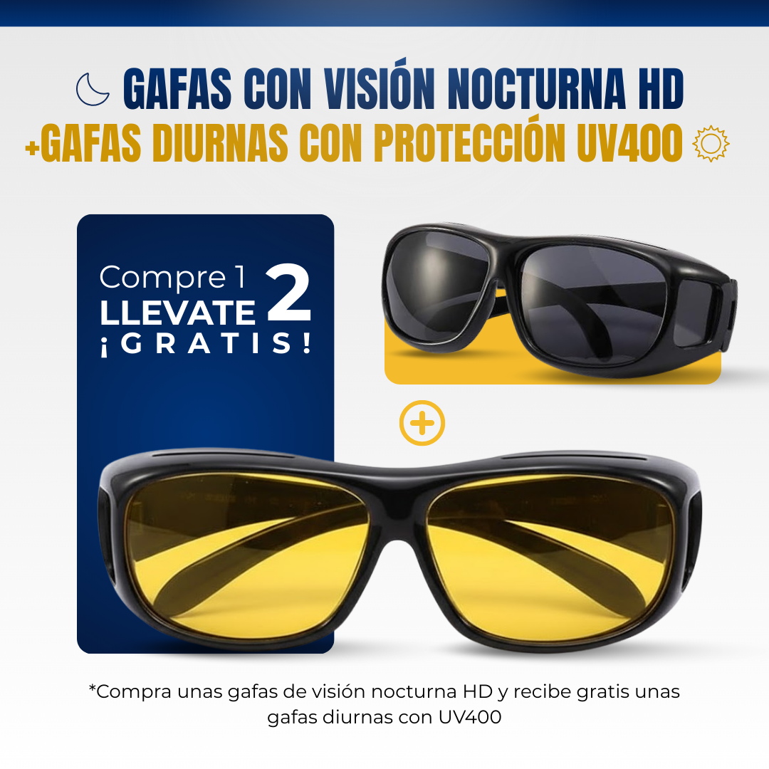 GC90 - Gafas de Conducion - Compre 1 y Llevate 2 GRATIS 🎁