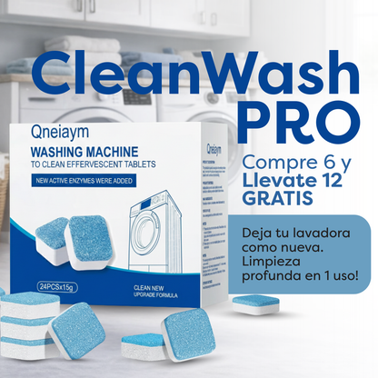 CleanWash PRO - Compre 6 y Llevate 12 GRATIS 🎁