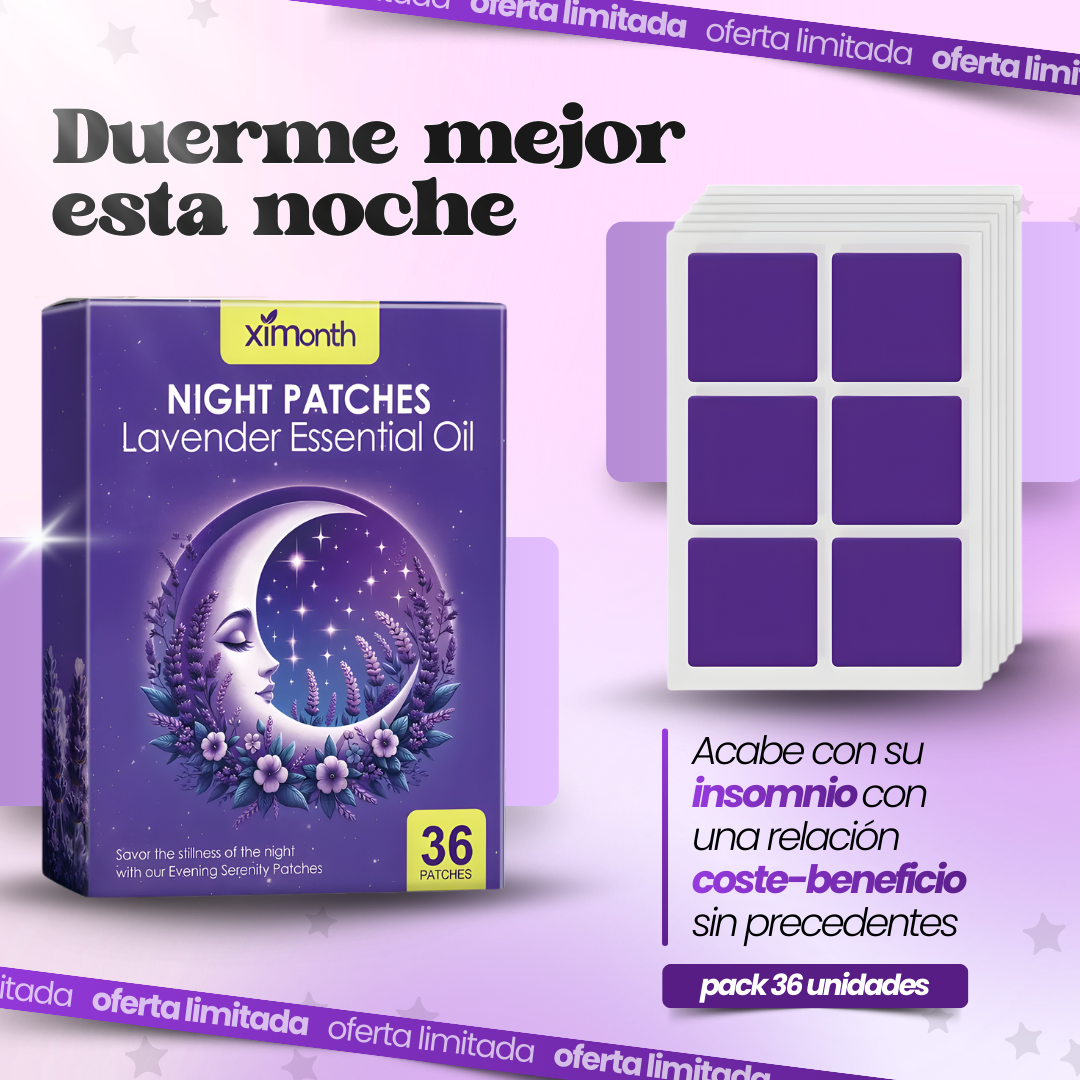 Ximmath - Night Patches - Pack 36 Unidades