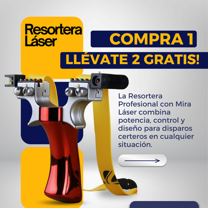 Resortera Laser - Compre 1 llevate 2 GRATIS