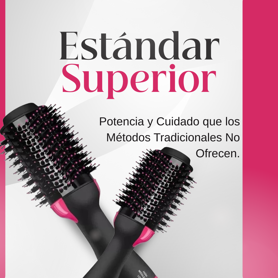 ProHair - Cepillo Profesional de Íon 3 en 1